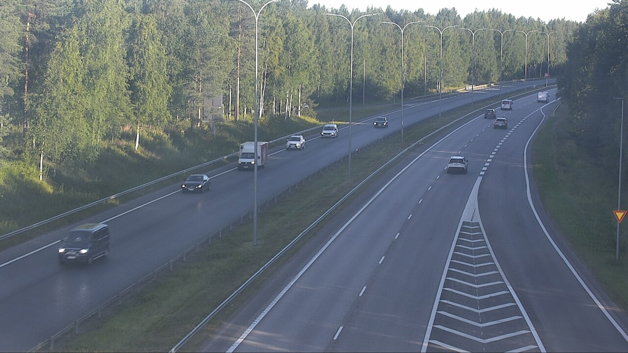 Weather Camera Image Road 4 Oulu, Isko, Oulu, Pohjois-Pohjanmaa