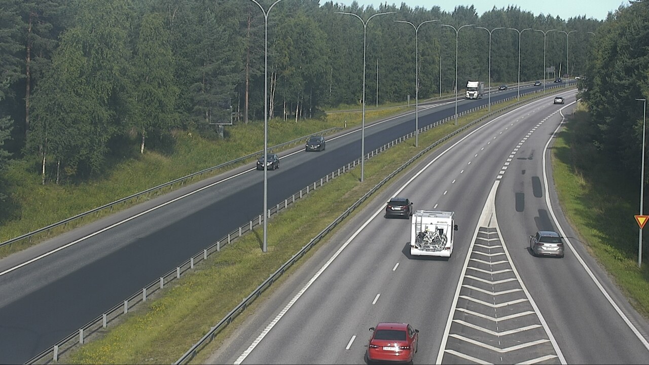 Weather Camera Image Road 4 Oulu, Isko, Oulu, Pohjois-Pohjanmaa
