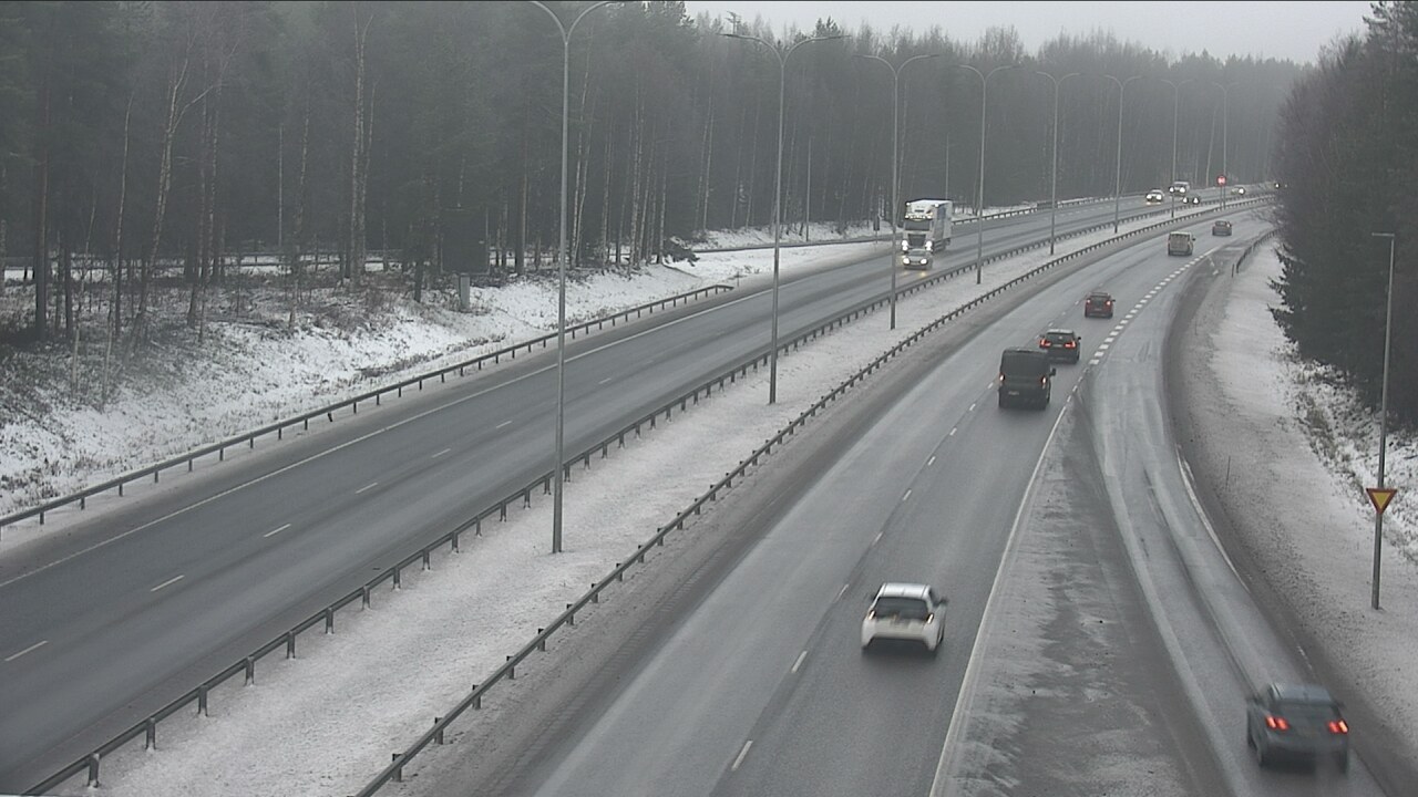 Weather Camera Image Road 4 Oulu, Isko, Oulu, Pohjois-Pohjanmaa