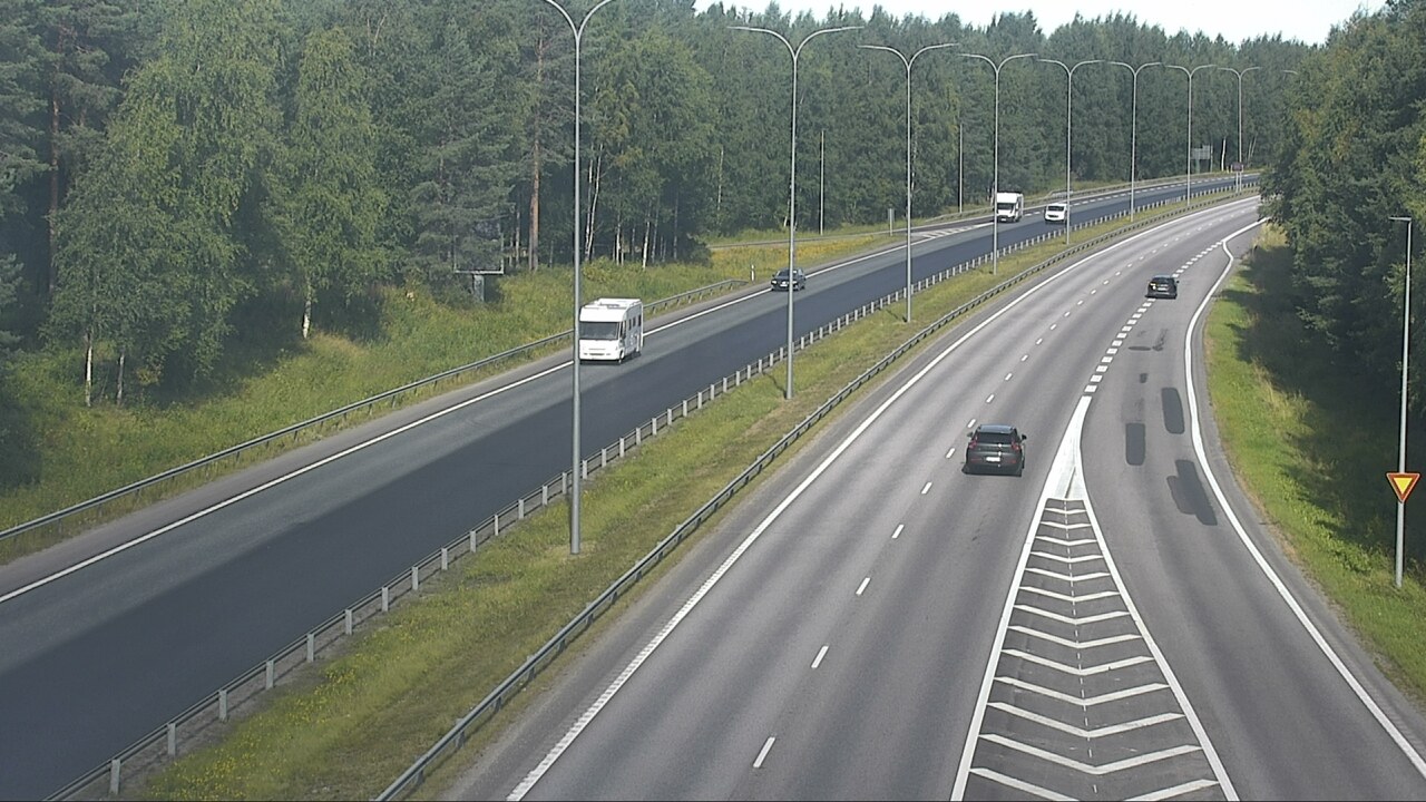 Weather Camera Image Road 4 Oulu, Isko, Oulu, Pohjois-Pohjanmaa
