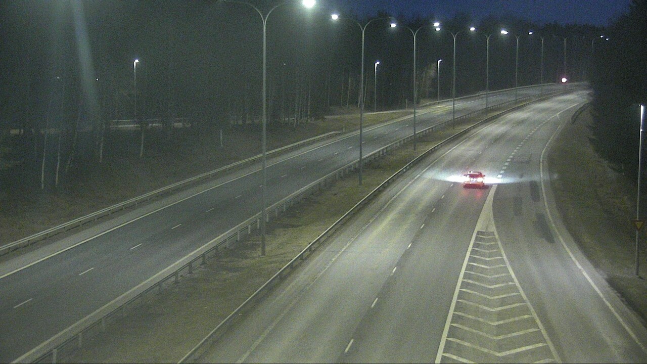 Weather Camera Image Väg 4 Uleåborg, Isko, Oulu, Pohjois-Pohjanmaa