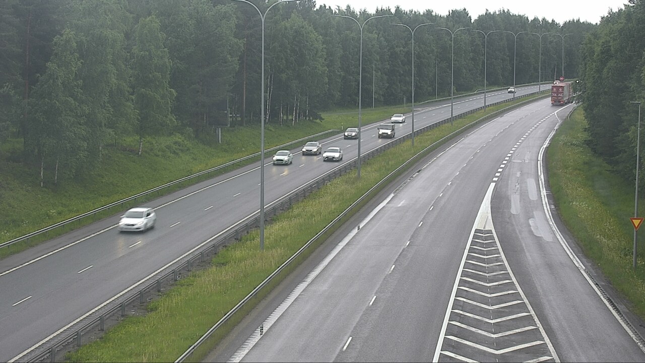 Weather Camera Image Road 4 Oulu, Isko, Oulu, Pohjois-Pohjanmaa