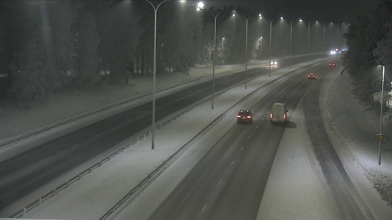 Weather Camera Image Road 4 Oulu, Isko, Oulu, Pohjois-Pohjanmaa