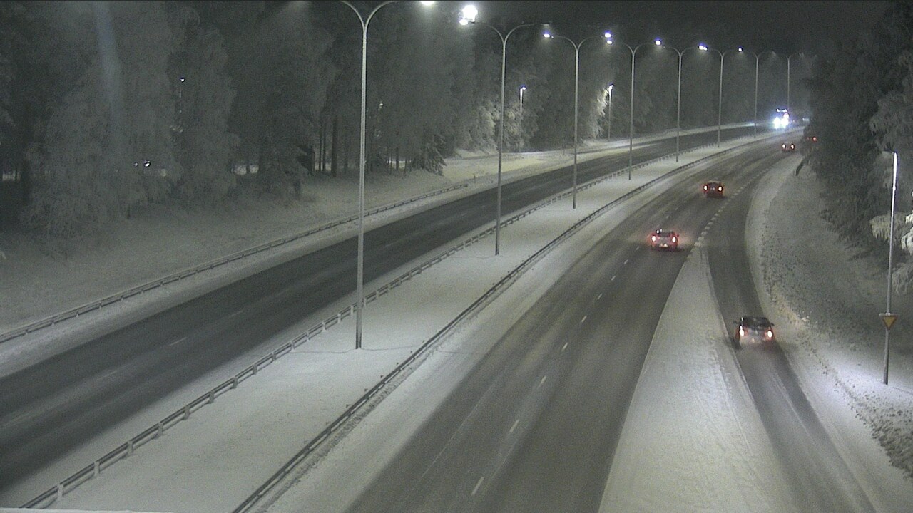 Weather Camera Image Road 4 Oulu, Isko, Oulu, Pohjois-Pohjanmaa