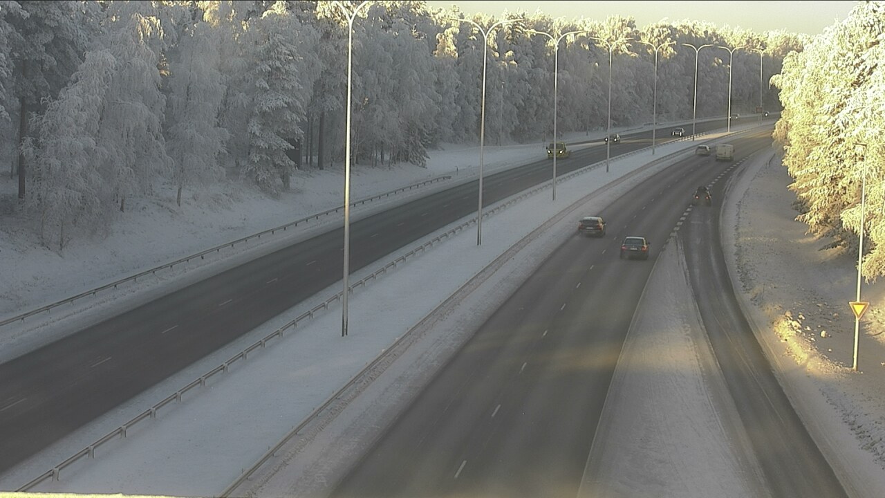 Weather Camera Image Väg 4 Uleåborg, Isko, Oulu, Pohjois-Pohjanmaa