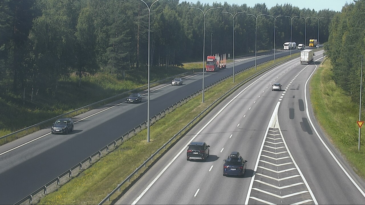 Weather Camera Image Road 4 Oulu, Isko, Oulu, Pohjois-Pohjanmaa