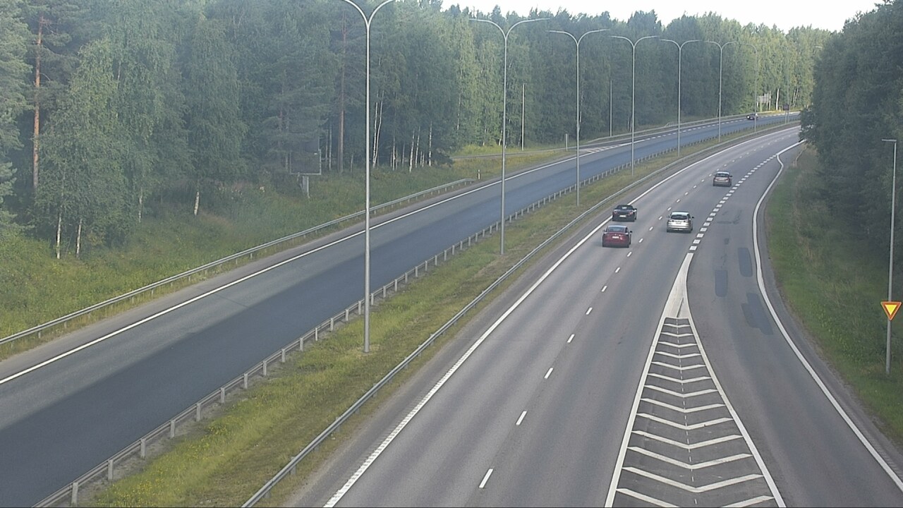 Weather Camera Image Road 4 Oulu, Isko, Oulu, Pohjois-Pohjanmaa