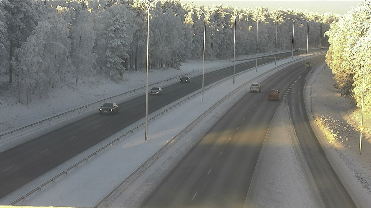 Weather Camera Image Väg 4 Uleåborg, Isko, Oulu, Pohjois-Pohjanmaa