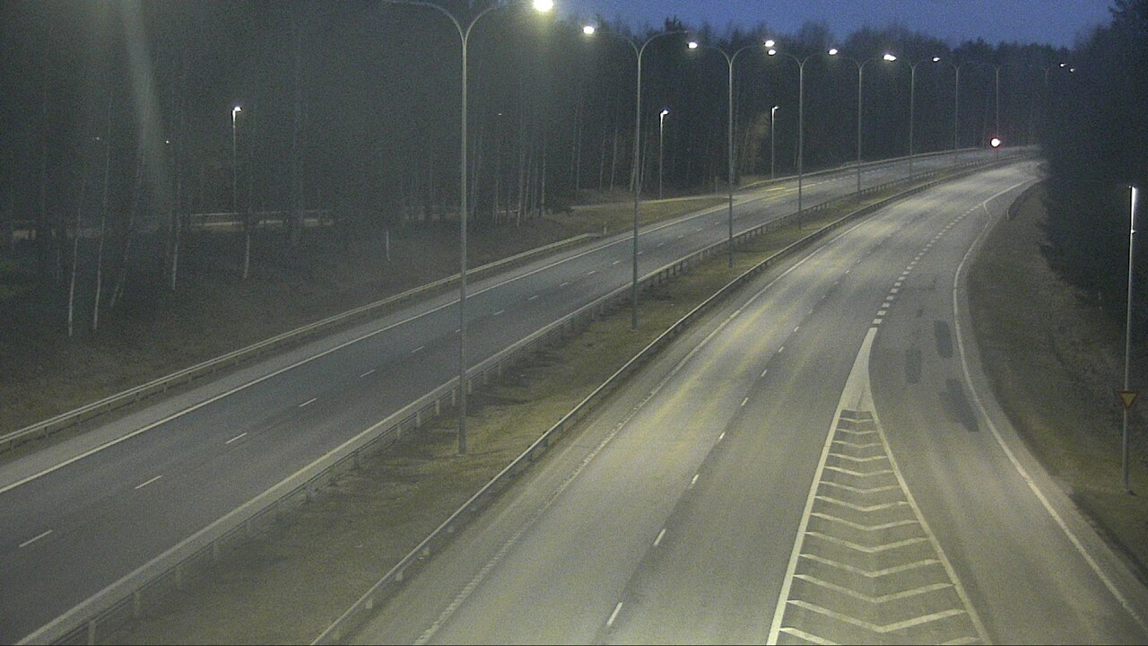 Weather Camera Image Väg 4 Uleåborg, Isko, Oulu, Pohjois-Pohjanmaa