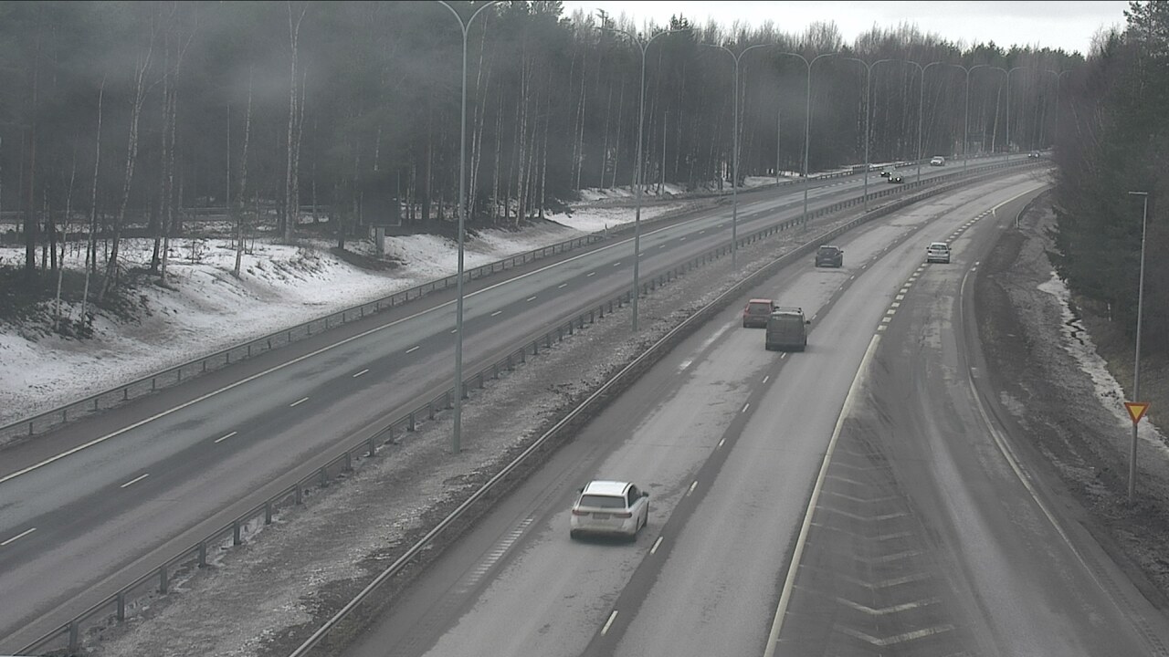 Weather Camera Image Road 4 Oulu, Isko, Oulu, Pohjois-Pohjanmaa