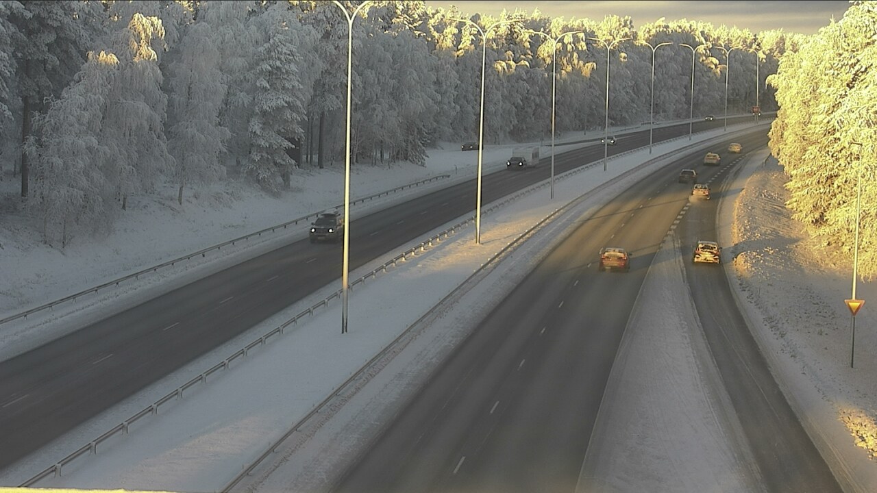 Weather Camera Image Väg 4 Uleåborg, Isko, Oulu, Pohjois-Pohjanmaa