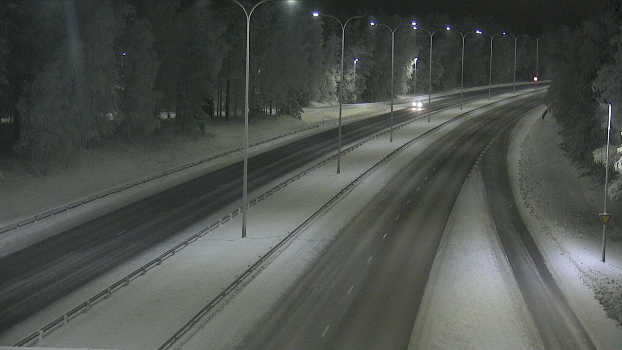 Weather Camera Image Road 4 Oulu, Isko, Oulu, Pohjois-Pohjanmaa