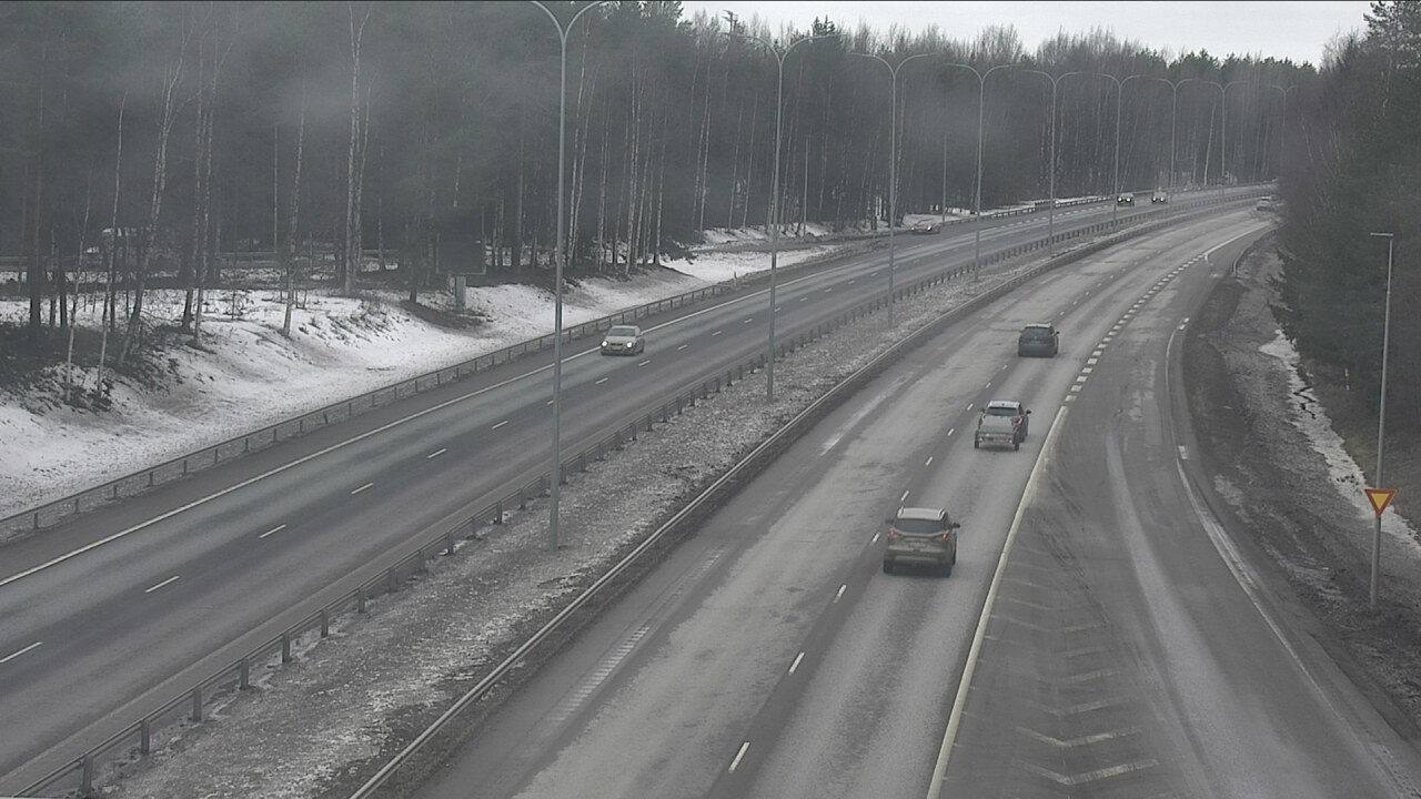 Weather Camera Image Road 4 Oulu, Isko, Oulu, Pohjois-Pohjanmaa