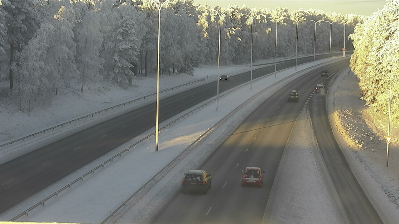 Weather Camera Image Väg 4 Uleåborg, Isko, Oulu, Pohjois-Pohjanmaa