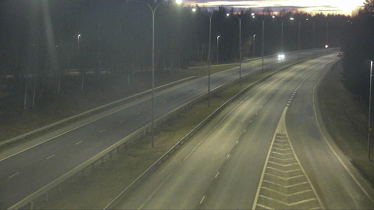 Weather Camera Image Road 4 Oulu, Isko, Oulu, Pohjois-Pohjanmaa