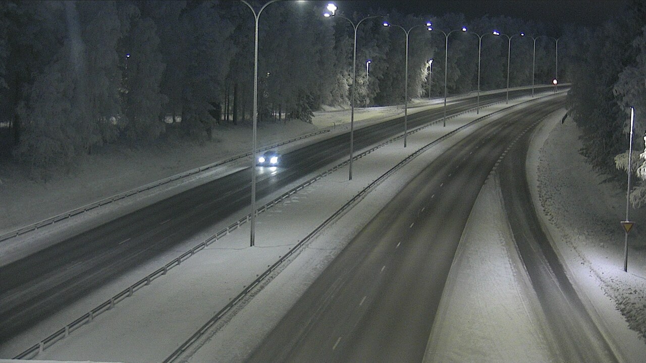 Weather Camera Image Road 4 Oulu, Isko, Oulu, Pohjois-Pohjanmaa
