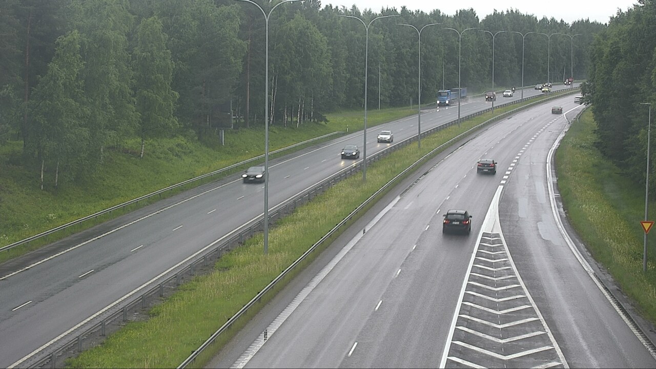 Weather Camera Image Road 4 Oulu, Isko, Oulu, Pohjois-Pohjanmaa