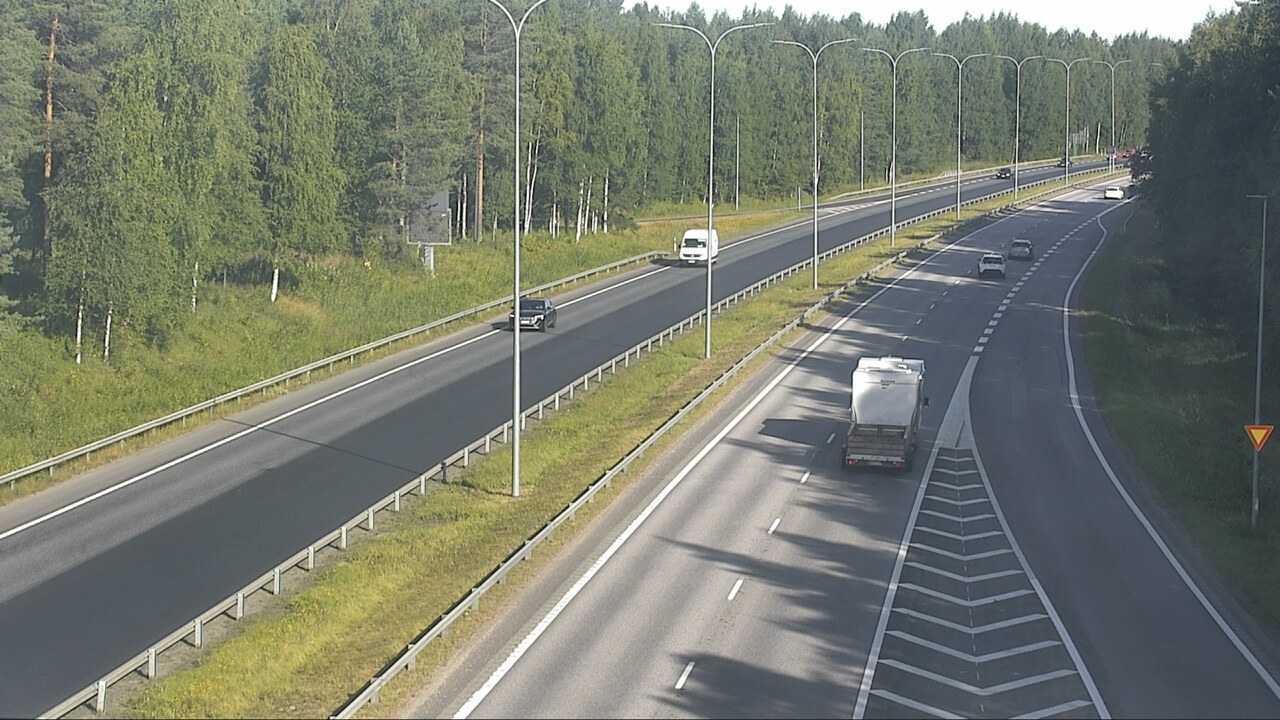 Weather Camera Image Road 4 Oulu, Isko, Oulu, Pohjois-Pohjanmaa