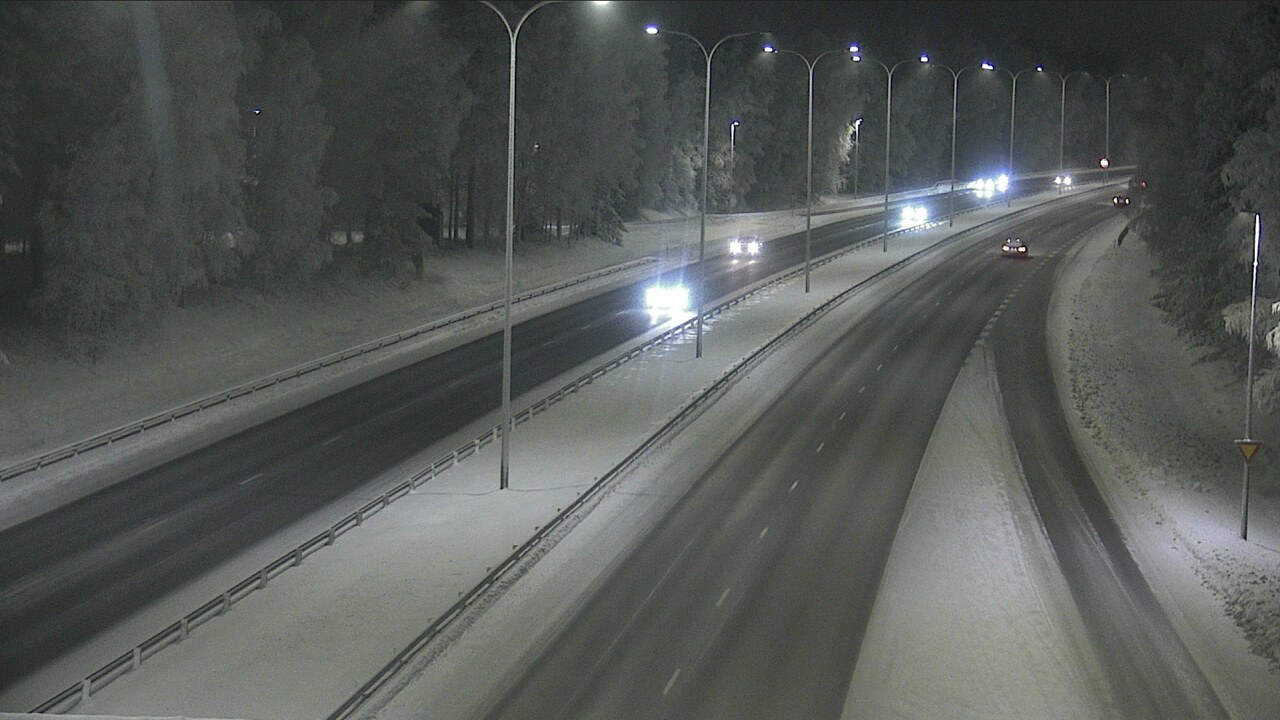 Weather Camera Image Road 4 Oulu, Isko, Oulu, Pohjois-Pohjanmaa
