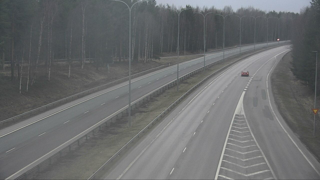 Weather Camera Image Väg 4 Uleåborg, Isko, Oulu, Pohjois-Pohjanmaa