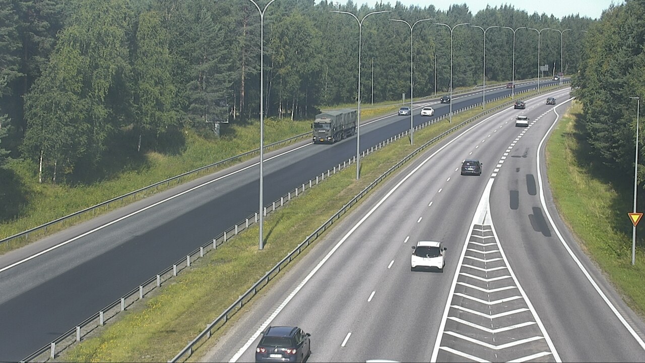 Weather Camera Image Road 4 Oulu, Isko, Oulu, Pohjois-Pohjanmaa