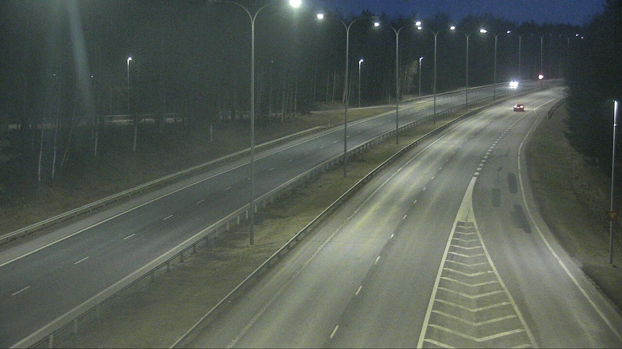 Weather Camera Image Väg 4 Uleåborg, Isko, Oulu, Pohjois-Pohjanmaa