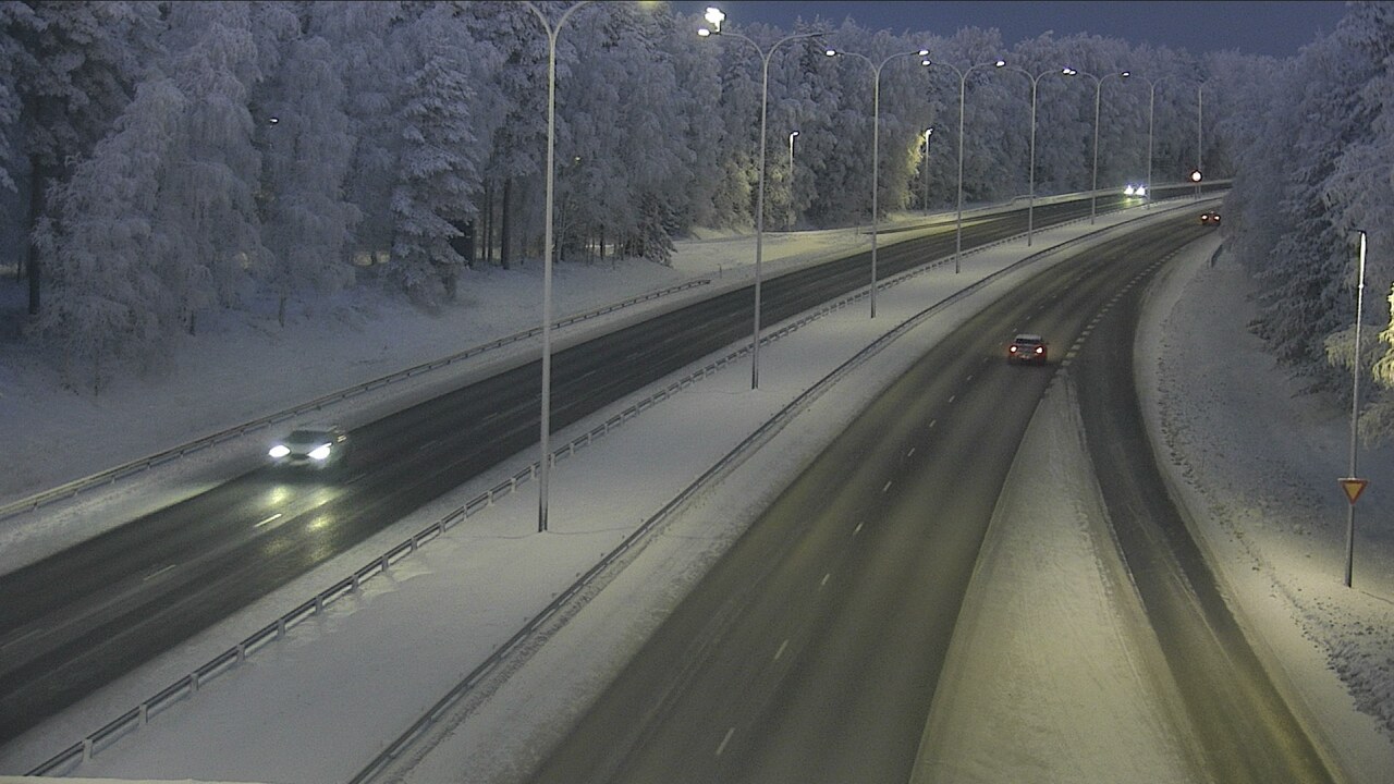 Weather Camera Image Road 4 Oulu, Isko, Oulu, Pohjois-Pohjanmaa