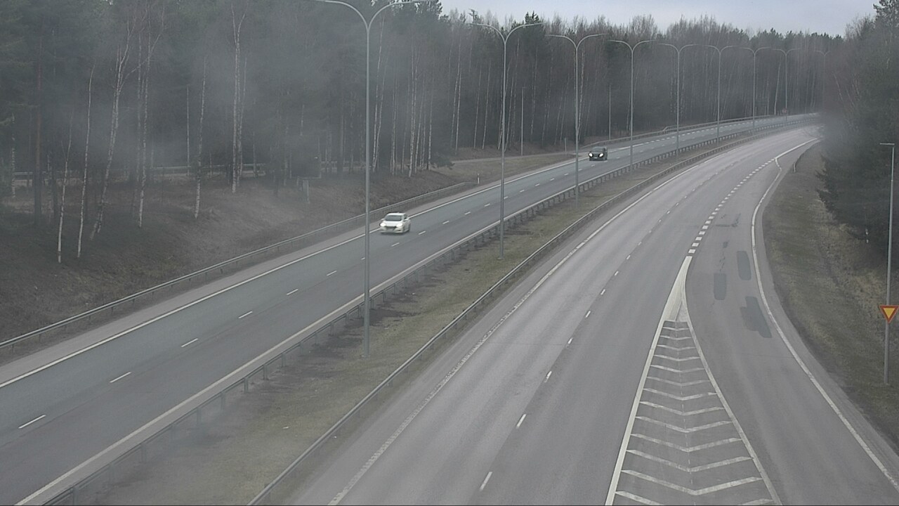 Weather Camera Image Väg 4 Uleåborg, Isko, Oulu, Pohjois-Pohjanmaa