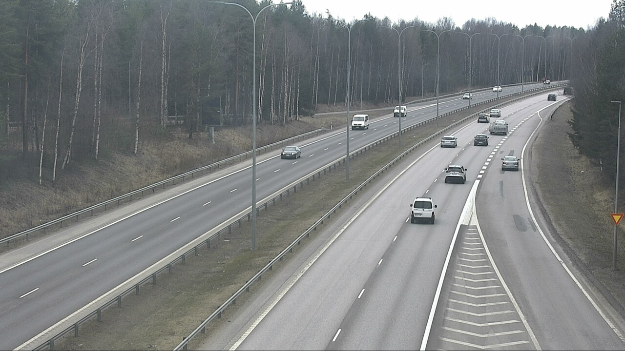 Weather Camera Image Road 4 Oulu, Isko, Oulu, Pohjois-Pohjanmaa