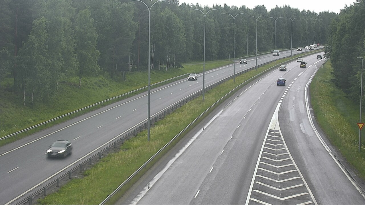 Weather Camera Image Road 4 Oulu, Isko, Oulu, Pohjois-Pohjanmaa