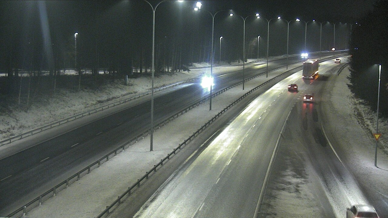 Weather Camera Image Väg 4 Uleåborg, Isko, Oulu, Pohjois-Pohjanmaa