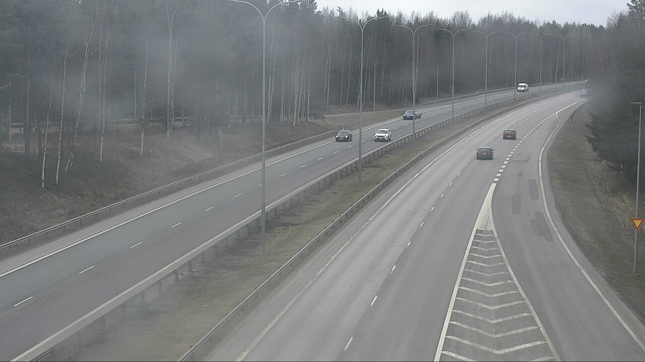 Weather Camera Image Väg 4 Uleåborg, Isko, Oulu, Pohjois-Pohjanmaa