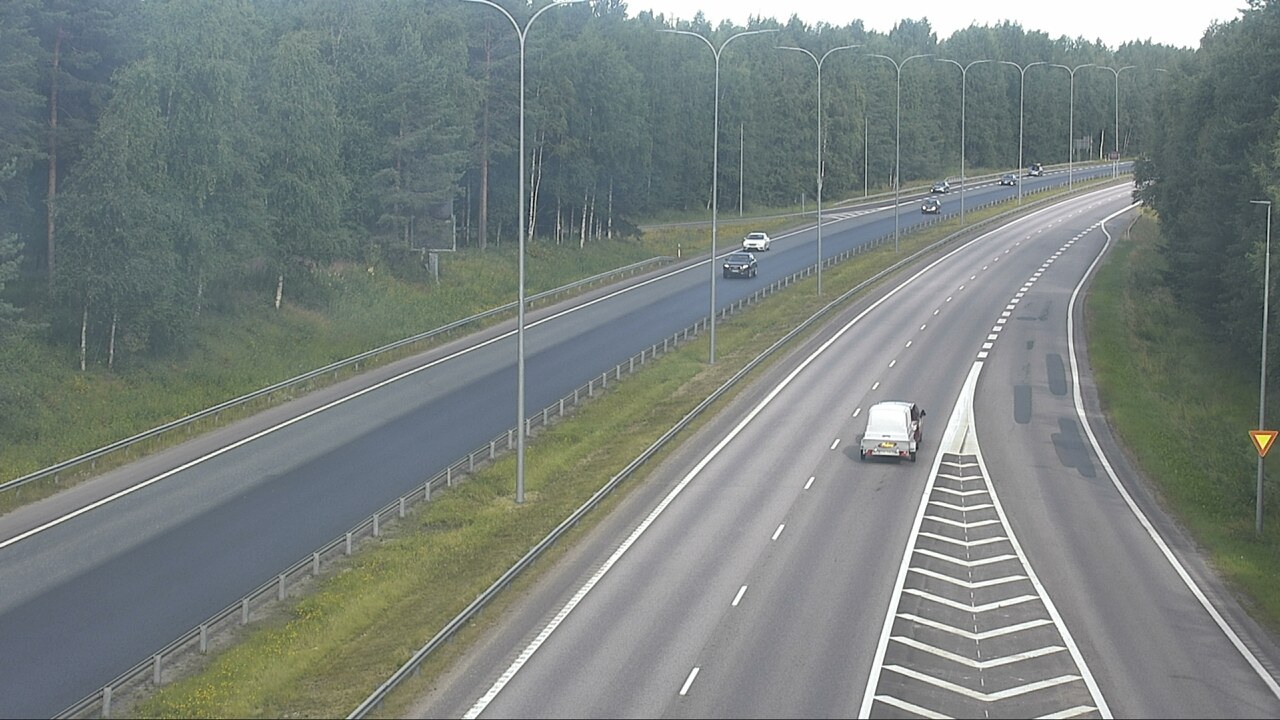 Weather Camera Image Road 4 Oulu, Isko, Oulu, Pohjois-Pohjanmaa