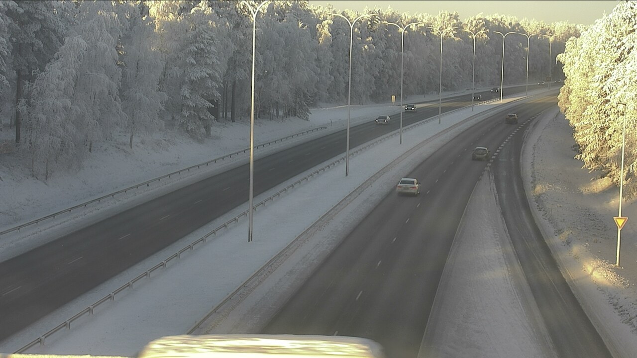 Weather Camera Image Väg 4 Uleåborg, Isko, Oulu, Pohjois-Pohjanmaa