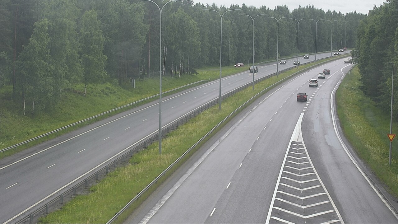 Weather Camera Image Road 4 Oulu, Isko, Oulu, Pohjois-Pohjanmaa