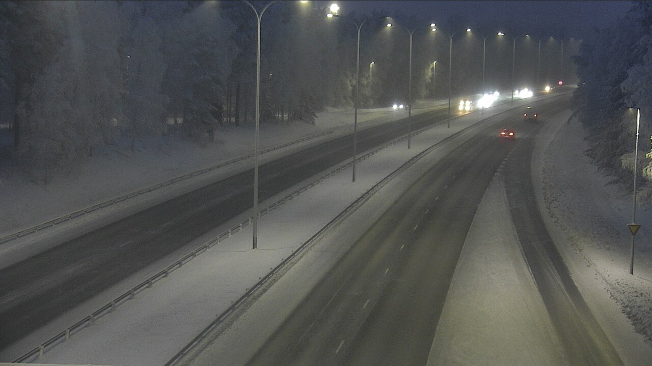 Weather Camera Image Road 4 Oulu, Isko, Oulu, Pohjois-Pohjanmaa