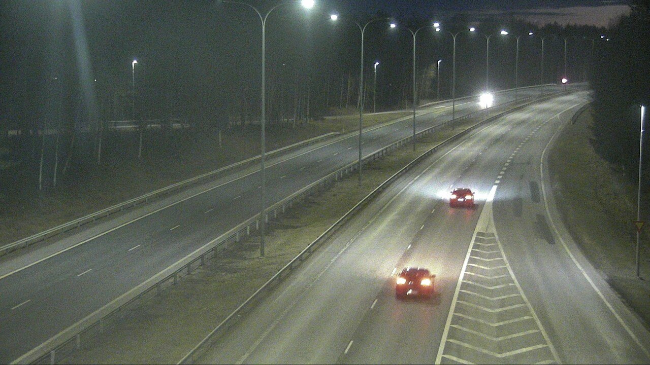 Weather Camera Image Väg 4 Uleåborg, Isko, Oulu, Pohjois-Pohjanmaa