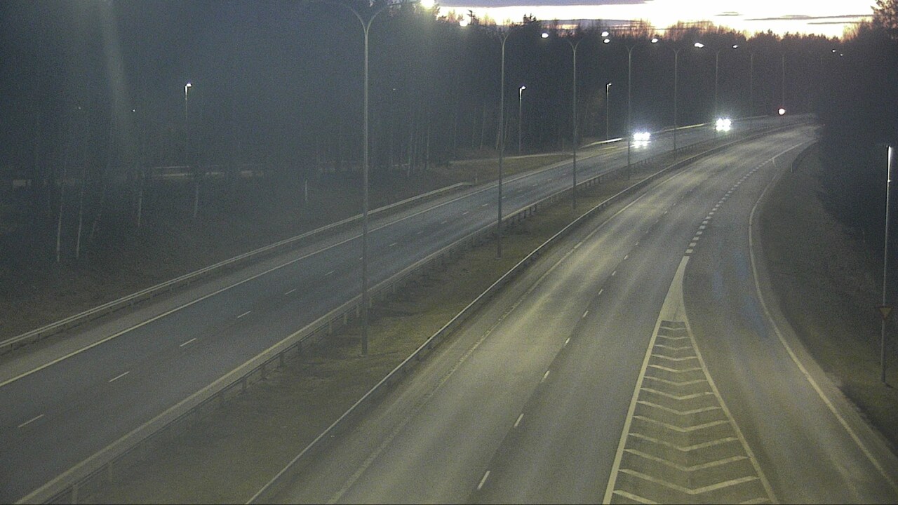 Weather Camera Image Road 4 Oulu, Isko, Oulu, Pohjois-Pohjanmaa