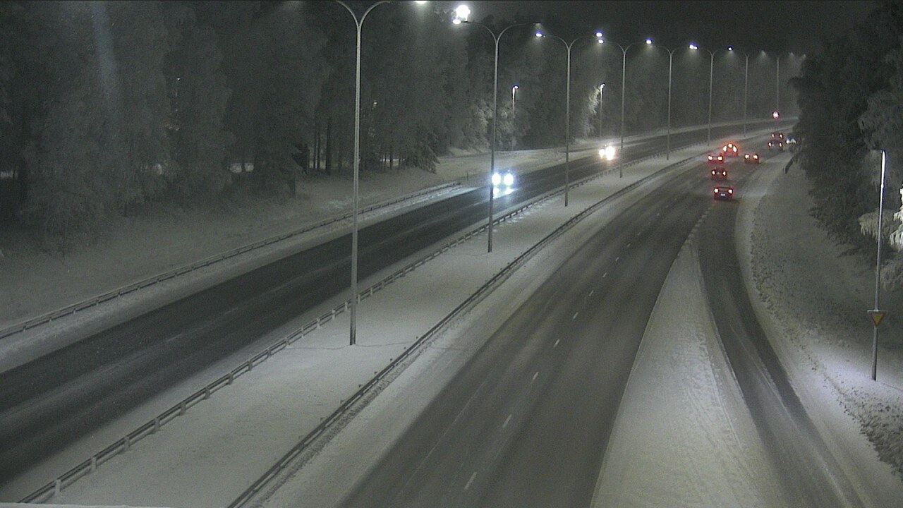 Weather Camera Image Road 4 Oulu, Isko, Oulu, Pohjois-Pohjanmaa