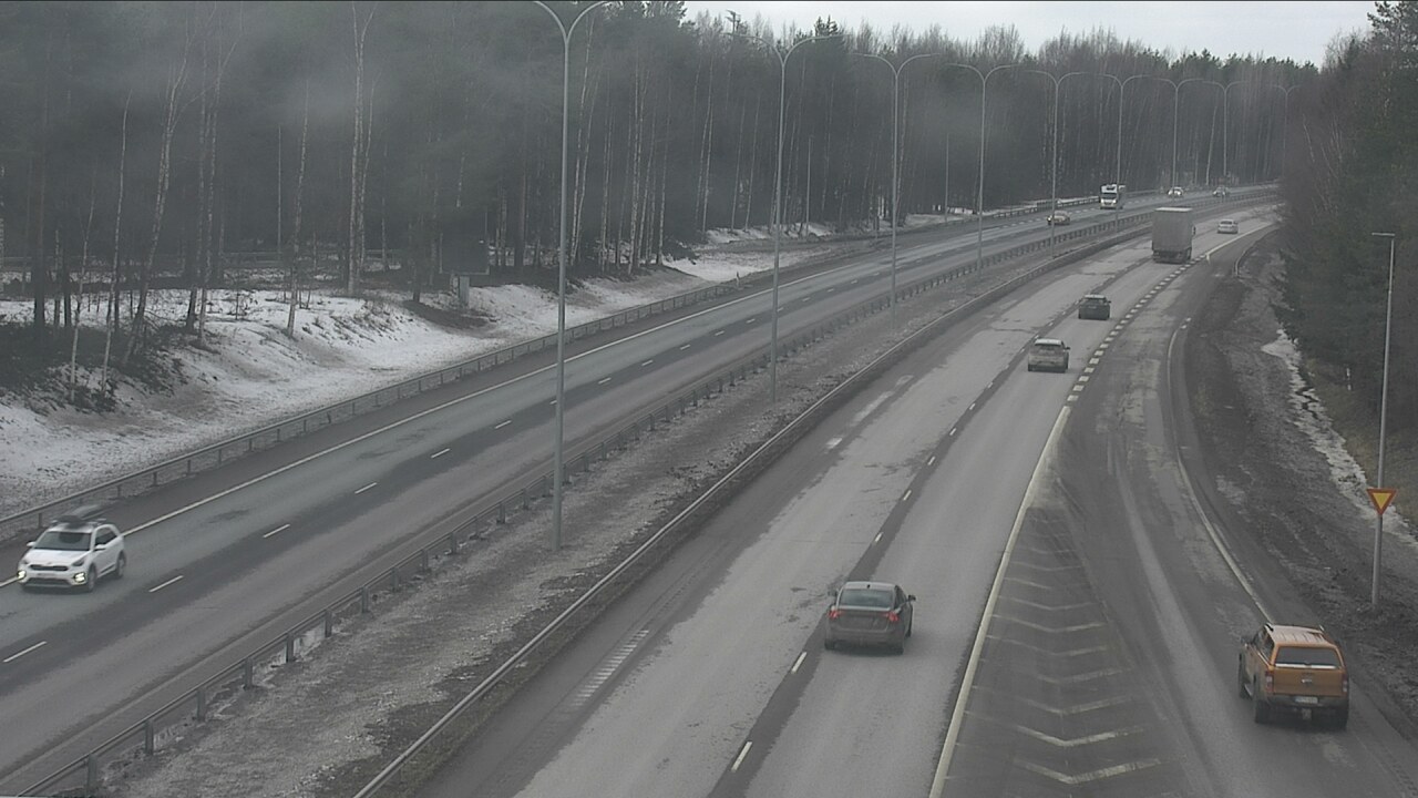 Weather Camera Image Road 4 Oulu, Isko, Oulu, Pohjois-Pohjanmaa