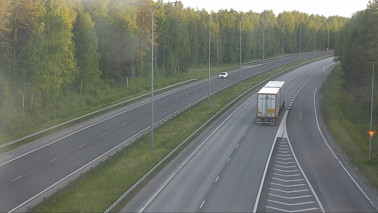 Weather Camera Image Road 4 Oulu, Isko, Oulu, Pohjois-Pohjanmaa