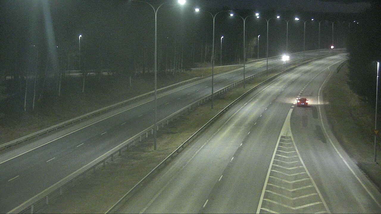 Weather Camera Image Väg 4 Uleåborg, Isko, Oulu, Pohjois-Pohjanmaa