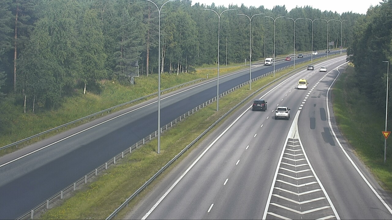Weather Camera Image Road 4 Oulu, Isko, Oulu, Pohjois-Pohjanmaa