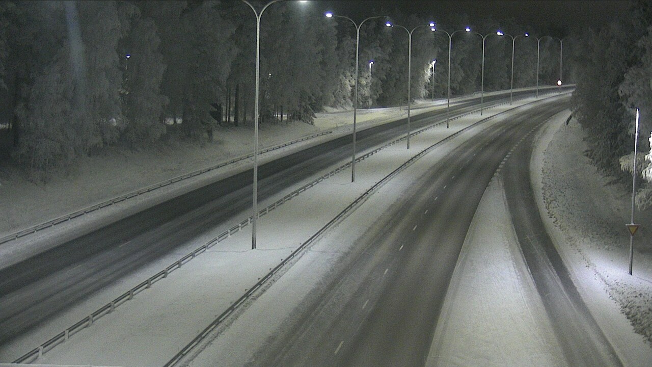Weather Camera Image Road 4 Oulu, Isko, Oulu, Pohjois-Pohjanmaa