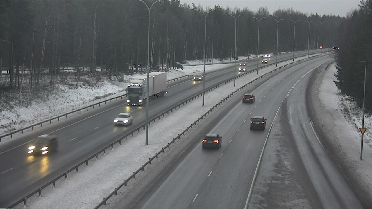 Weather Camera Image Road 4 Oulu, Isko, Oulu, Pohjois-Pohjanmaa