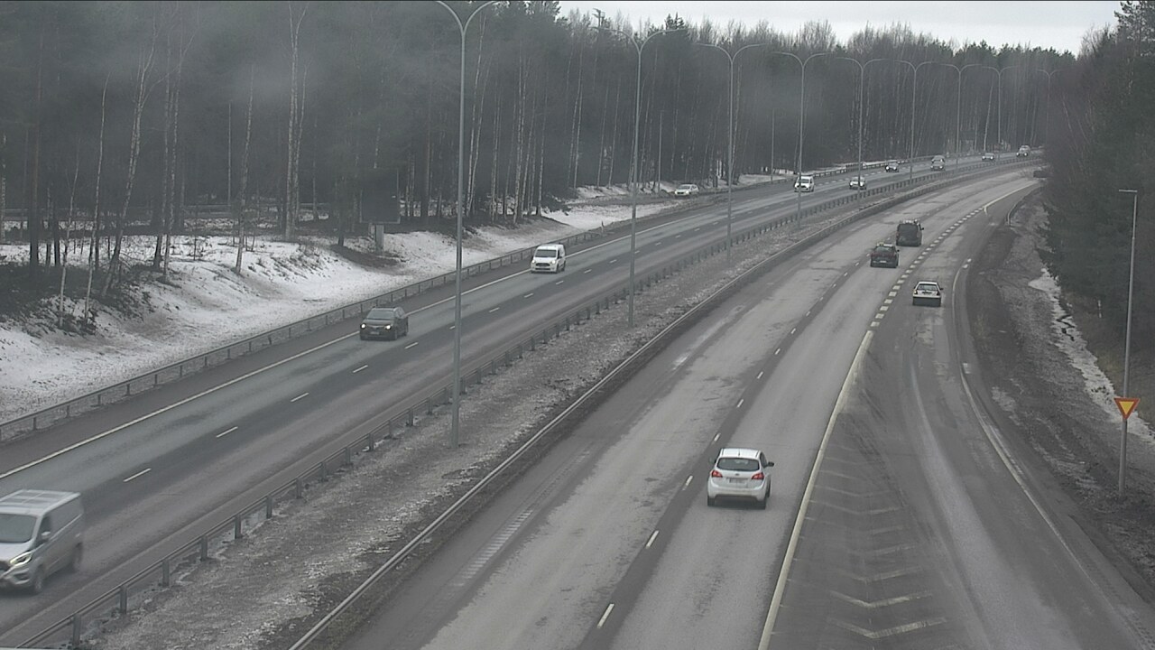 Weather Camera Image Road 4 Oulu, Isko, Oulu, Pohjois-Pohjanmaa