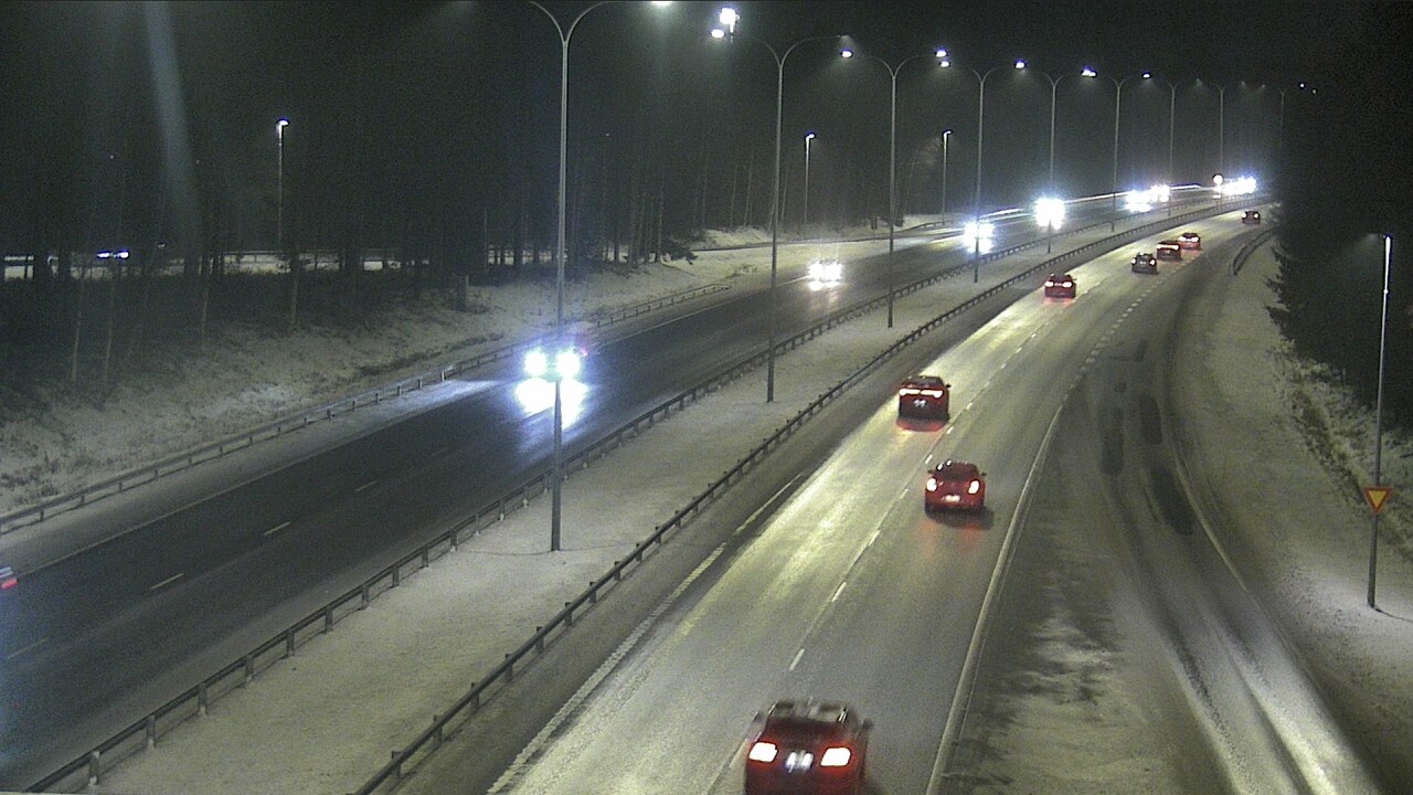 Weather Camera Image Väg 4 Uleåborg, Isko, Oulu, Pohjois-Pohjanmaa