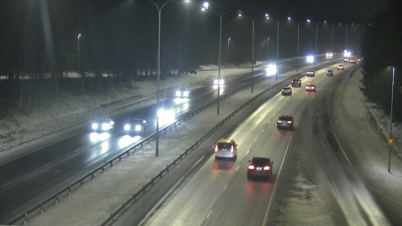 Weather Camera Image Väg 4 Uleåborg, Isko, Oulu, Pohjois-Pohjanmaa