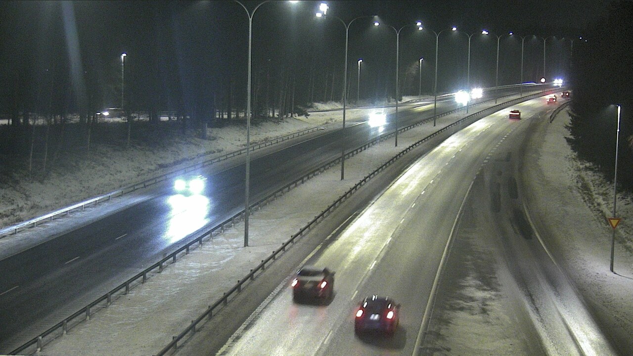 Weather Camera Image Väg 4 Uleåborg, Isko, Oulu, Pohjois-Pohjanmaa