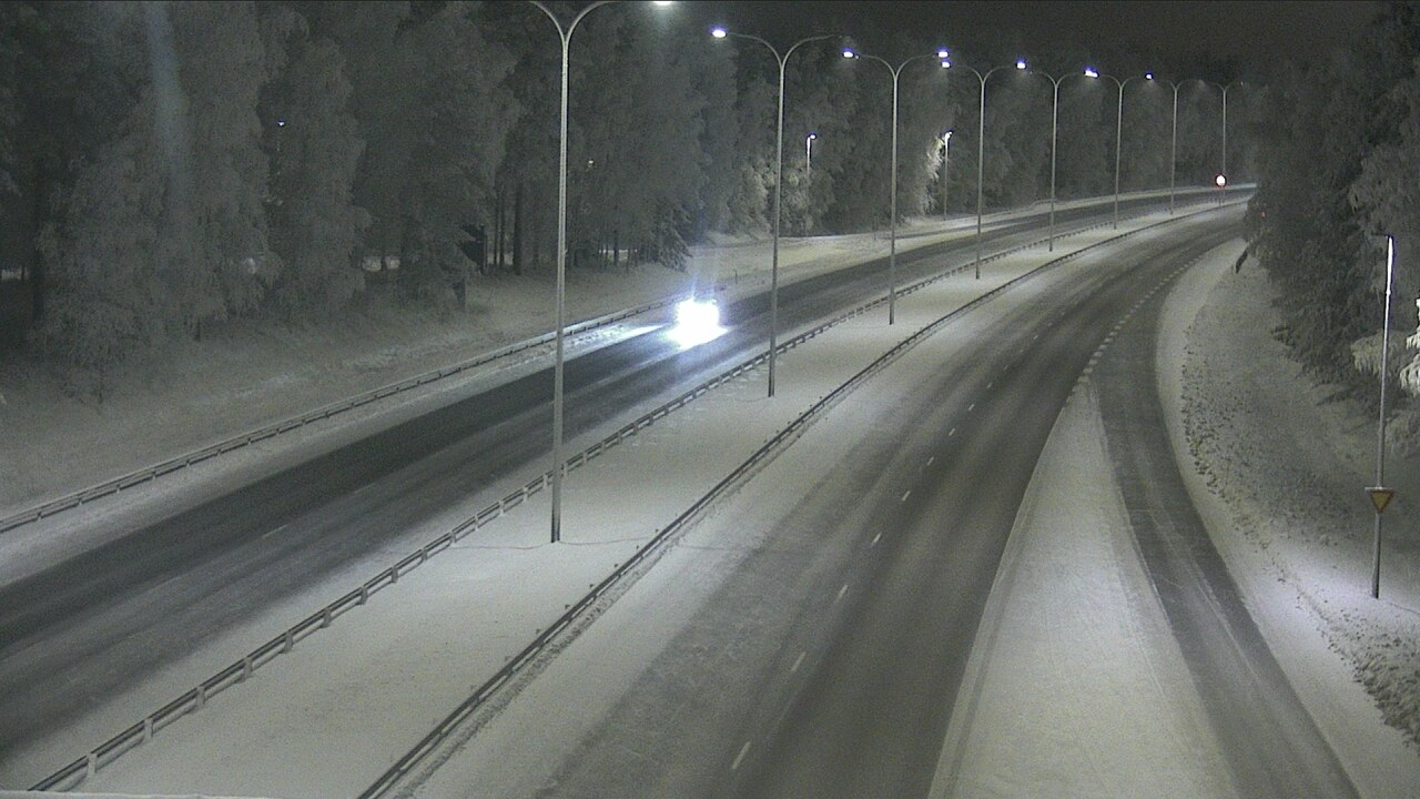 Weather Camera Image Road 4 Oulu, Isko, Oulu, Pohjois-Pohjanmaa